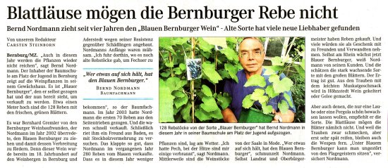 Pressebeitrag MZ